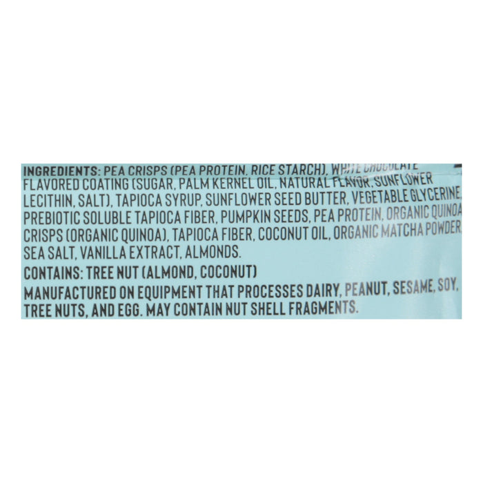 Mezcla Bar: Japanese Matcha Flavor (Pack of 12) - Natural Energy & Focus - 1.4 oz Bars