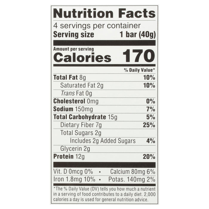 Simply Protein Bar - Peanut Butter Chocolate - 6 x 1.41 oz - Protein & Fiber Snack