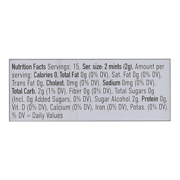 Pur Mint Peppermint Mints - 12 x 1.05 Oz - Sugar-Free Breath Freshener