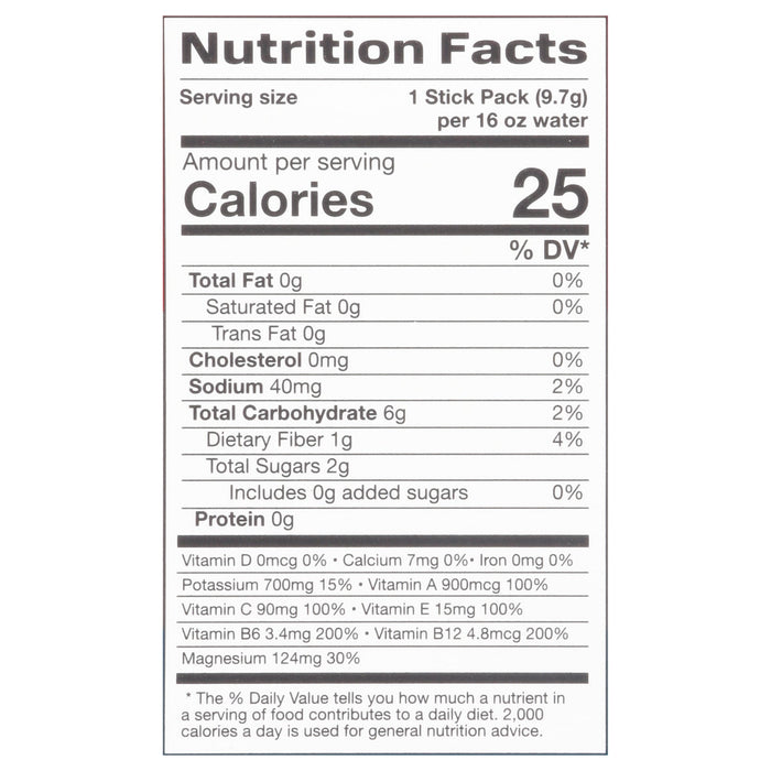 Prime Hydration Ice Pop Stick, Low Calorie Drink Mix, 6-Pack (6/9.7 G)