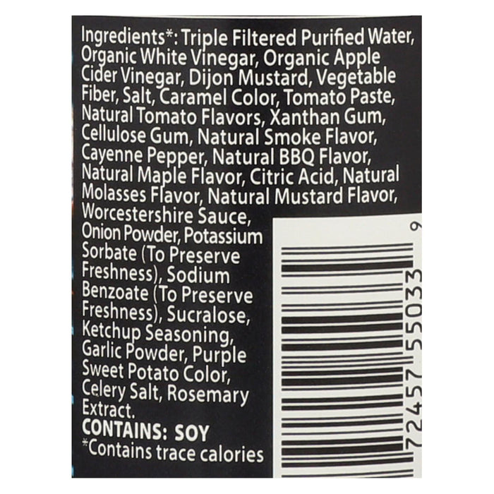 Walden Farms Thick & Spicy Barbecue Sauce, Sugar-Free & Calorie-Free, Pack of 6 (12 Oz )