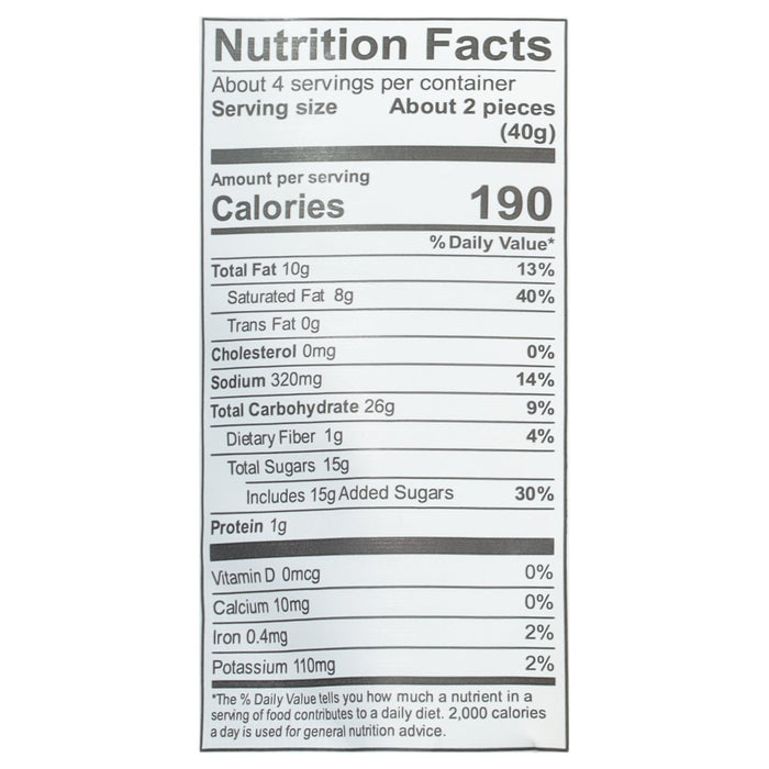 Sanders Dark Chocolate Sea Salt Caramels - 6 x 5.5 oz Units