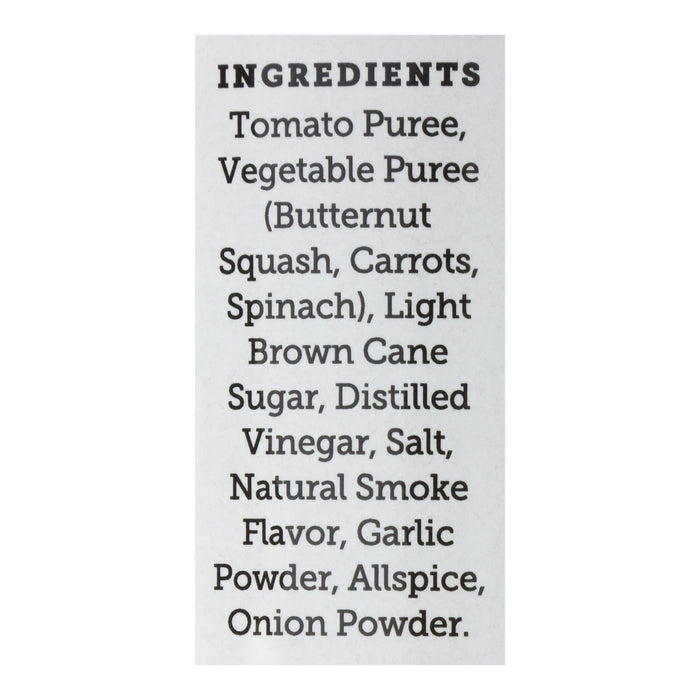 True Made Foods Vegetable BBQ Sauce (18 oz) - Pack of 6
