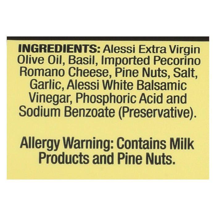 Alessi Pesto di Liguria - Authentic Italian Basil Pesto (Pack of 12 - 3.5 Fl Oz)