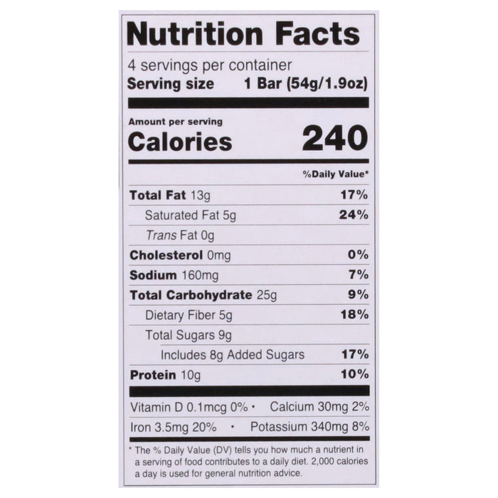 Dave's Killer Bread Protein Bar -OrganicChocolate Coconut - 6 x 7.6 oz Bars