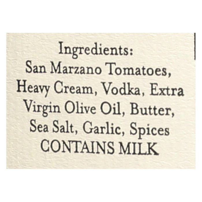Terlato Kitchen Handcrafted Vodka Sauce - 24 Oz - Pack of 6