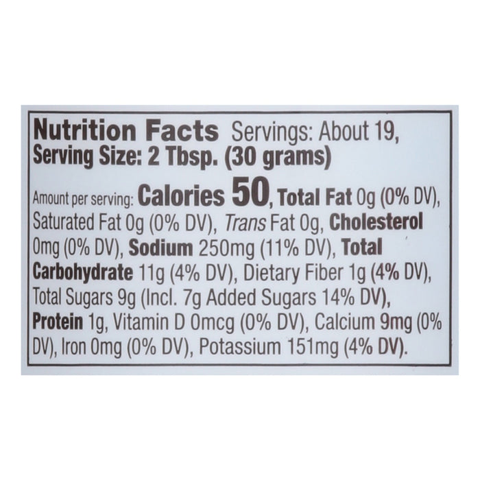 Lillie's Q Hot Smoky BBQ Sauce (Pack of 6 - 20 Oz )