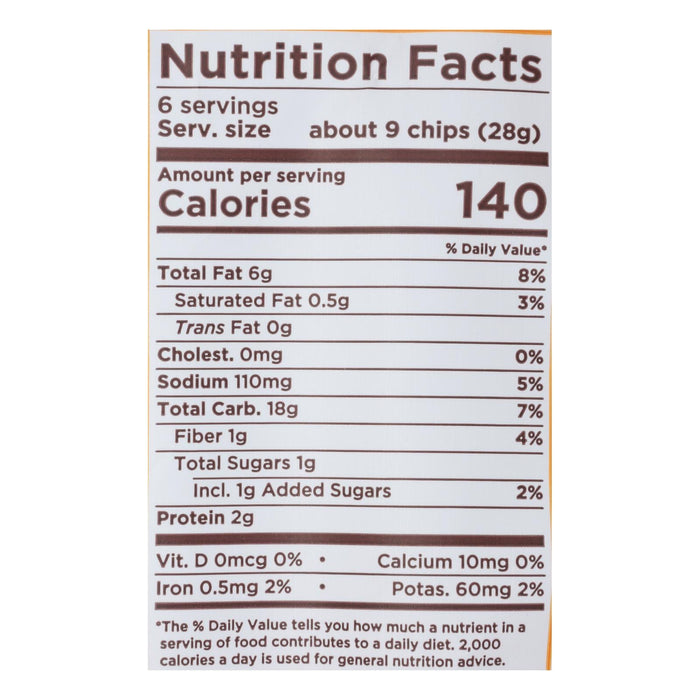 Lundberg Family Farms Organic Rice Chips, BBQ Flavor, 5.5 oz Bags, 6-Pack