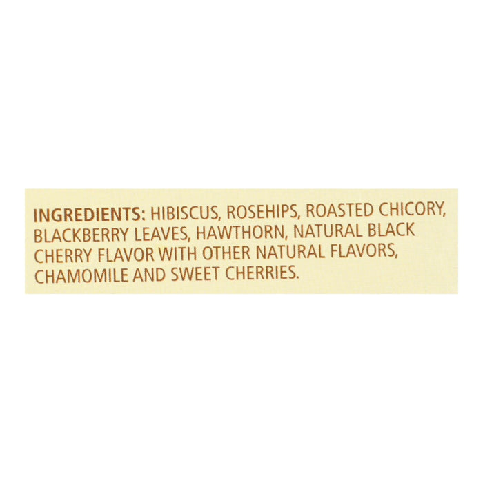 Celestial Seasonings Black Cherry Berry Herbal Tea, Caffeine Free, 20 Bags