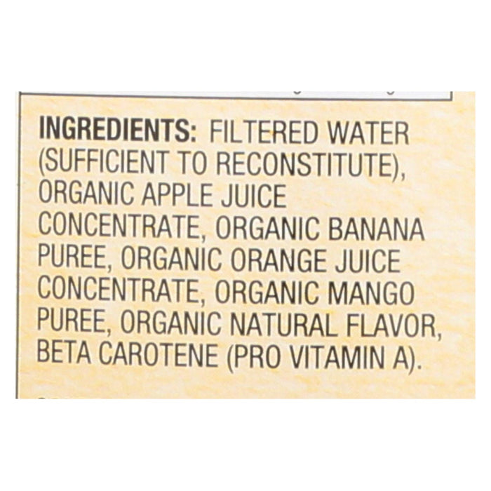 Santa Cruz Organic Orange Mango Juice, 32 fl oz, Pack of 6 - USDA Certified Organic