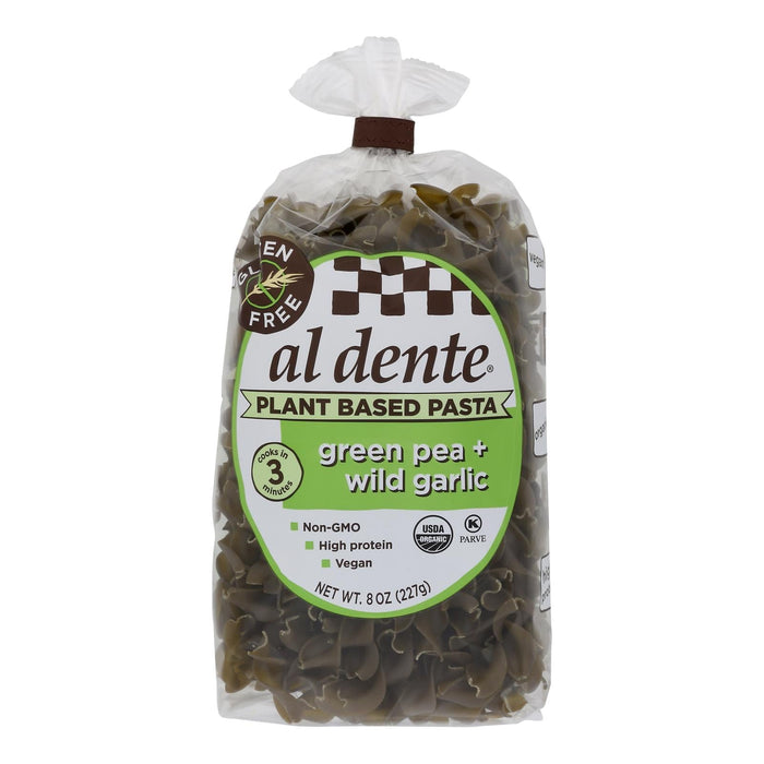 Al Dente Green Pea Wild Garlic Pasta, 6 x 8 oz - Case
