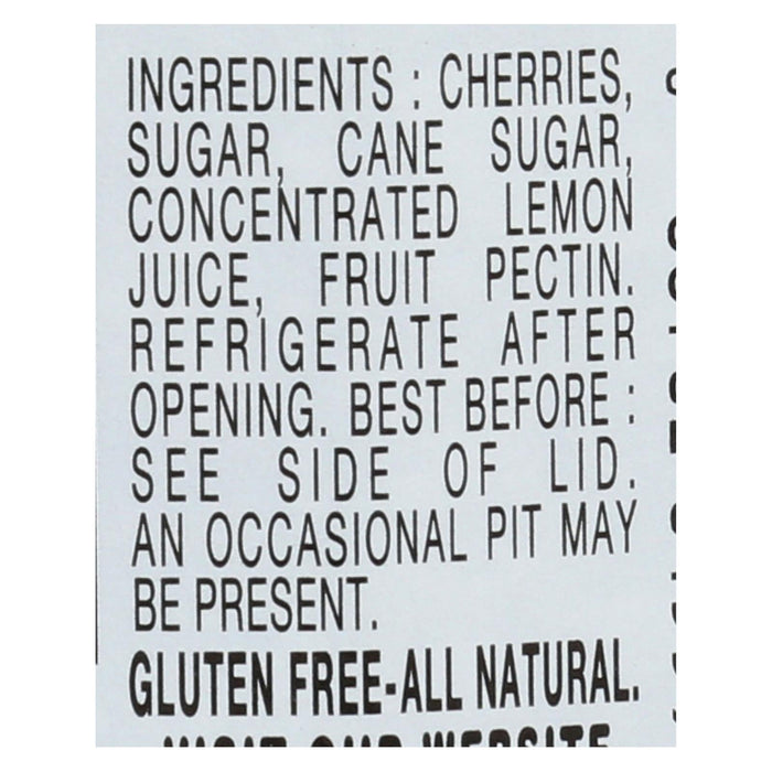 Bonne Maman Black Cherry Conserve (Pack of 6) - 13 Oz  - Premium Cherry Fruit Spread