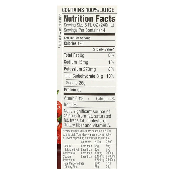 R.W. Knudsen Organic Cranberry Blueberry Juice, 32 Fl Oz, Pack of 6