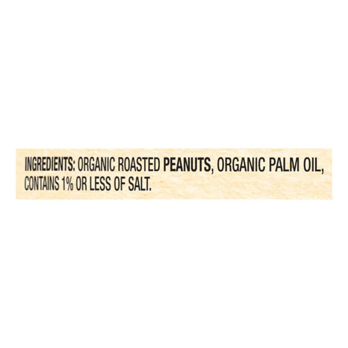 Santa Cruz Organic Crunchy Peanut Butter, No Stir, 16 oz  (Pack of 12)