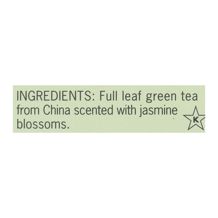 Smith Teamaker Jasmine Silver Tip Green Tea Bags - 15 Count
