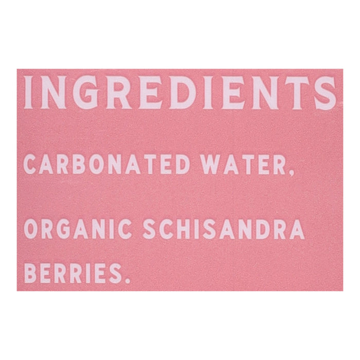 Sparkling Botanicals by Rishi Sparkling Tea Schisandra Berry, 12 fl oz  (Pack of 12)