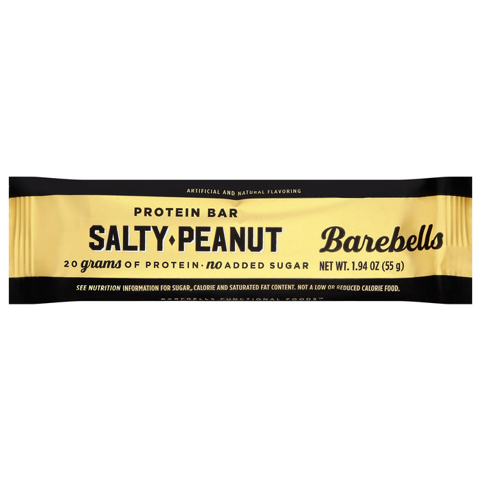 Barebells Protein Bar - Salty Peanut - 12 Pack of 1.94 oz Bars