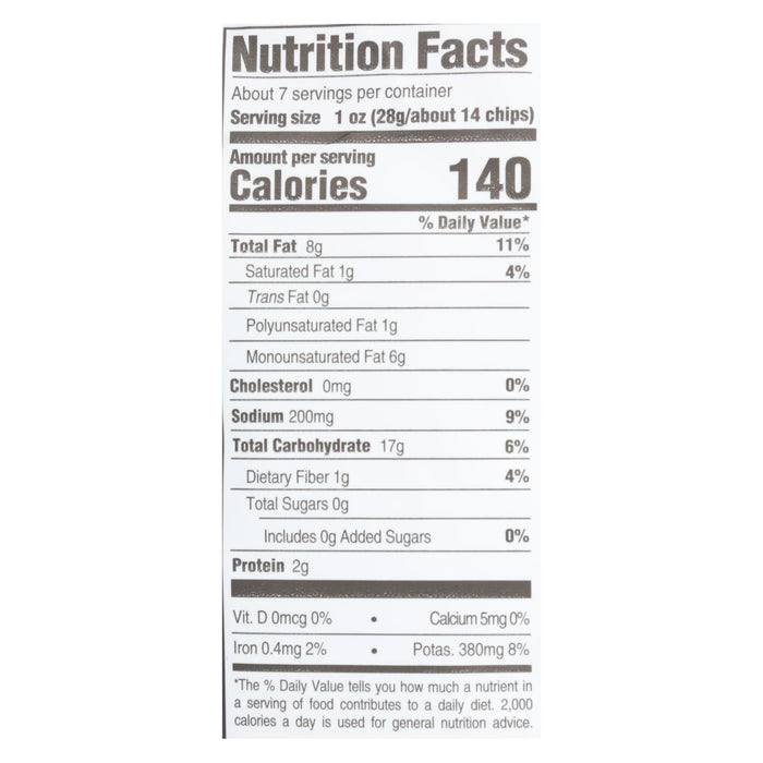 Boulder Canyon Kettle Chips, Malt Vinegar Sea Salt, 6.5 Oz, Pack of 12 - Bold Flavor