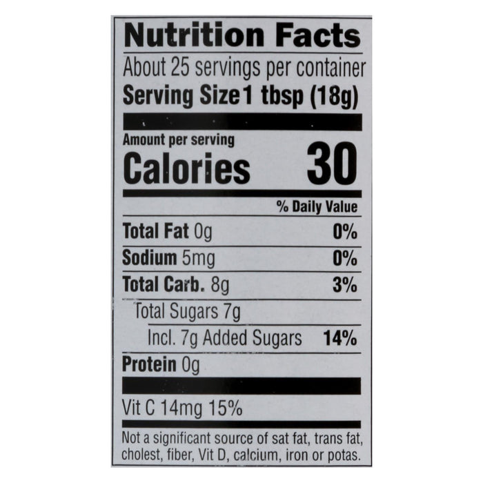 Crofter's Organic Premium Black Currant Fruit Spread - 16.5 oz - Pack of 6