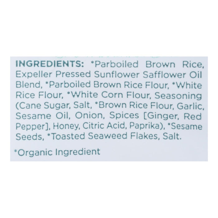 Lundberg Organic Rice Chips, Sesame Seed, 5.5 oz, 6-Count