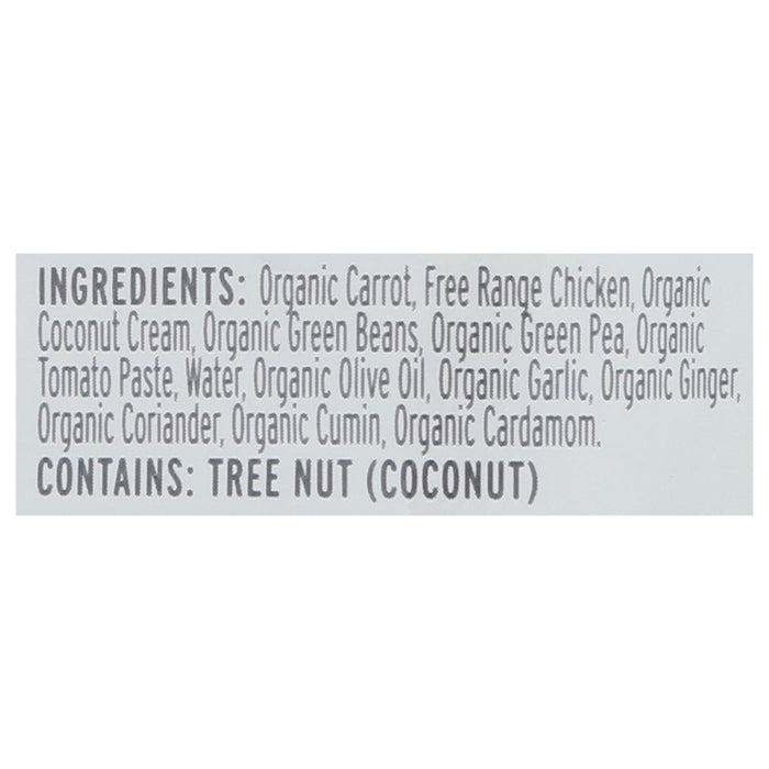 Serenity Kids Chicken Tikka Masala Pouch (Pack of 6) - 3.5 oz Organic Baby Food