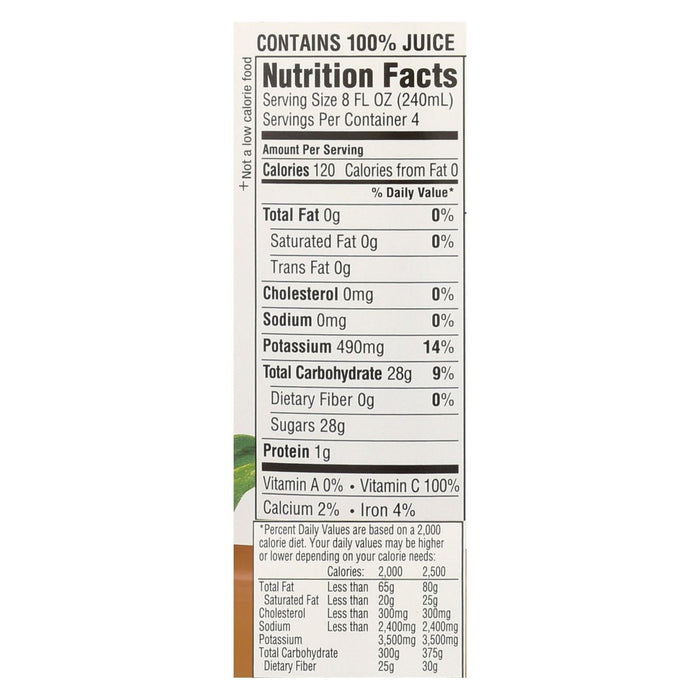 R.W. Knudsen Organic Grapefruit Juice - 32 Fl Oz (Pack of 6)