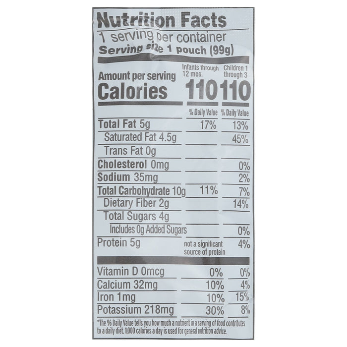 Serenity Kids Sweet Potato & Spices Baby Food Pouch, Stage 2, 3.5 oz, Pack of 6