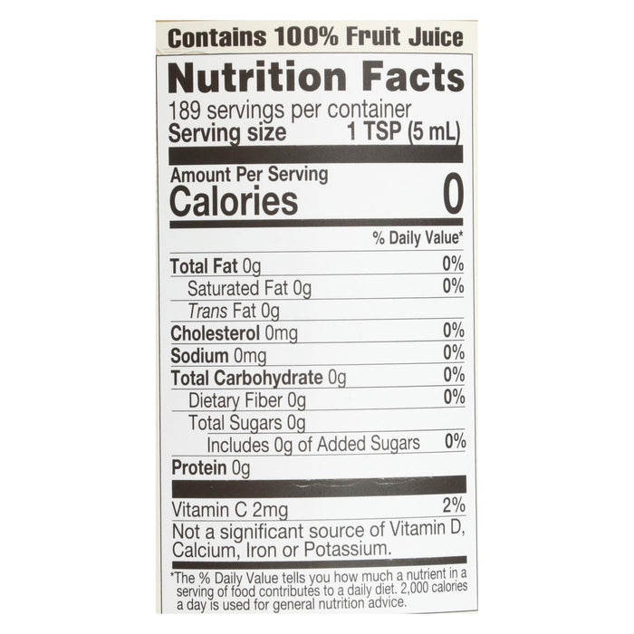 Lakewood Organic Pure Lemon Juice - 32 Fl Oz - Pack of 6