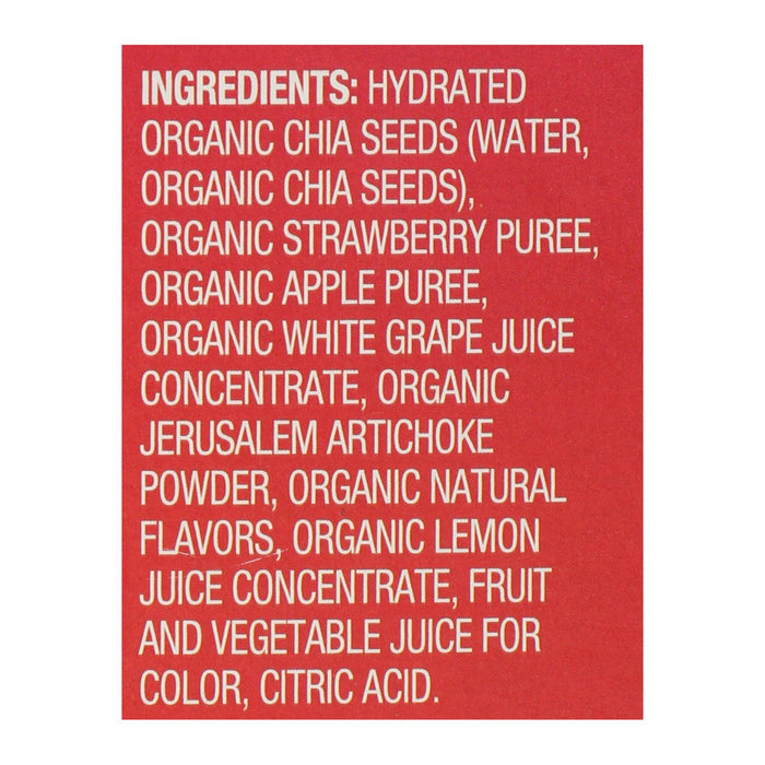 Mamma Chia Chia Squeeze Lemonade - Healthy On-The-Go Snack, Pack of 6 - 4/3.5 Oz Pouches