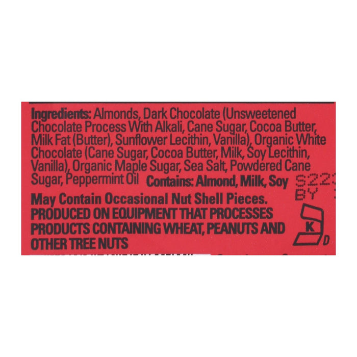 SkinnyDipped Dark Chocolate Peppermint Almonds - 10 x 3.5 Oz Cases - Holiday Treat