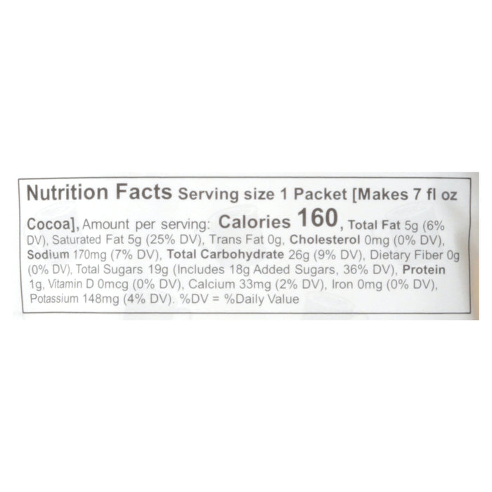 Cocoa Classics Arctic White Hot Cocoa Packets - 1.25 oz - 12 Count