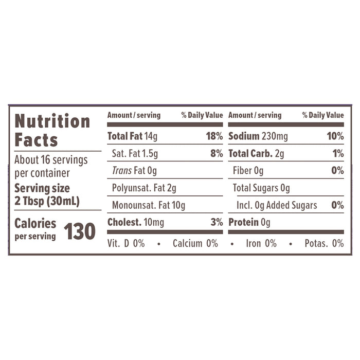 Primal Kitchen Caesar Dressing with Avocado Oil (Pack of 6) 16 oz