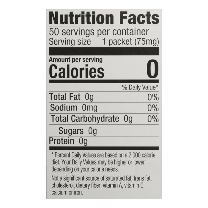 Stevita Stevia Organic Extra Sweet - 6 x 0.13 oz Pack - Natural Sugar Substitute