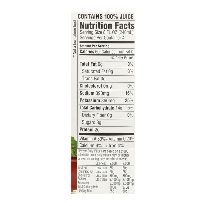 R.W. Knudsen Organic Tomato Juice, 32 fl oz - Pack of 6