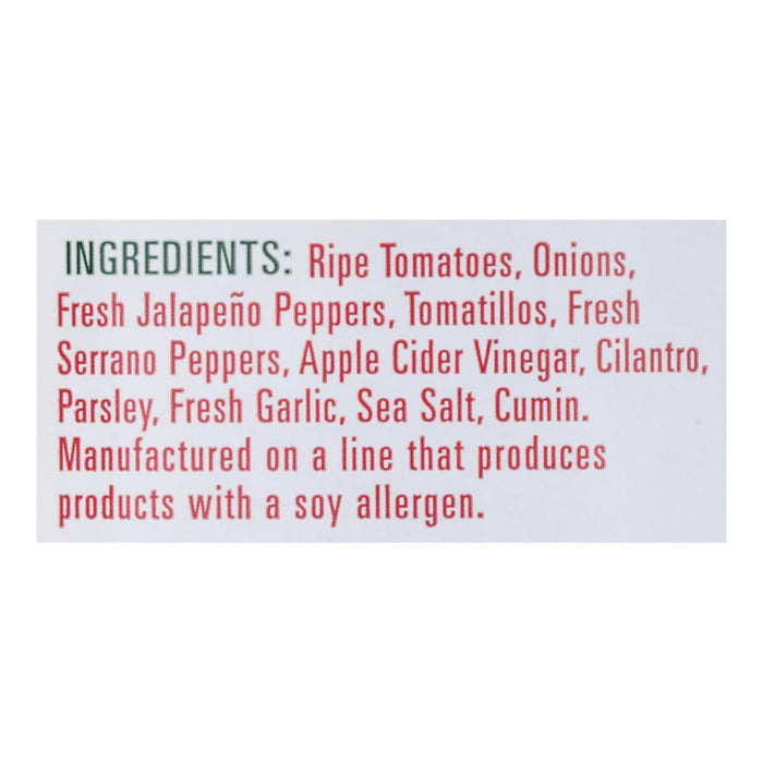 Green Mountain Gringo Hot Salsa - Pack of 6 (16 oz ) - Authentic Flavor