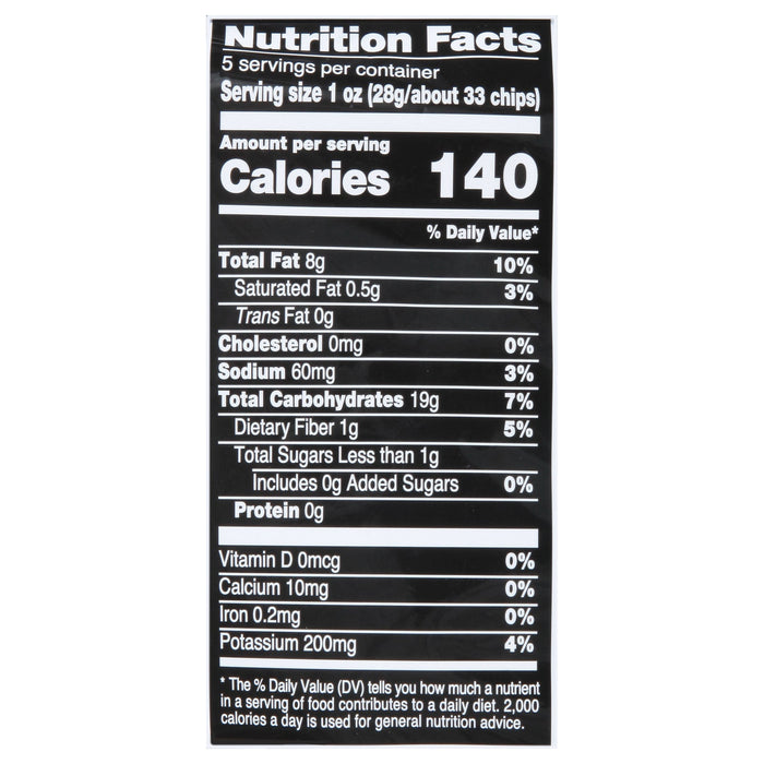 Terra Plantains Chips - Sea Salt - 12 x 5 oz