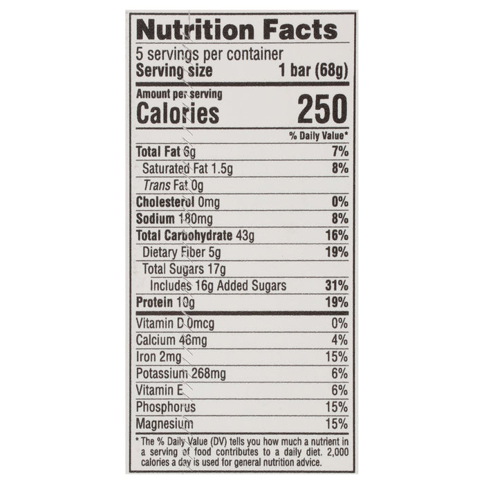 Clif Bar Energy Bar - Chocolate Brownie - 6 x 2.4 oz