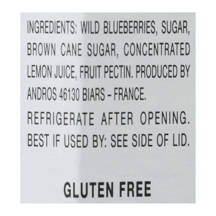 Bonne Maman Wild Blueberry Conserve (Pack of 6) - 13 oz  - Premium Fruit Spread