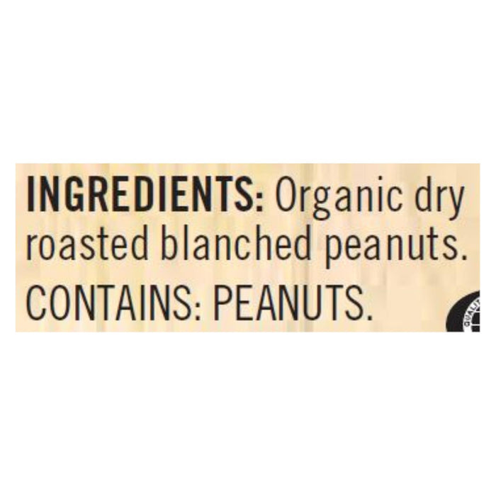 Woodstock Organic Unsalted Crunchy Peanut Butter, 16 Oz , 12 Count Case