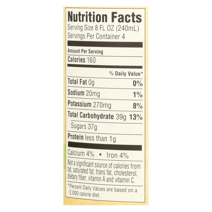 Santa Cruz Organic White Grape Juice, 32 fl oz - 6 Pack