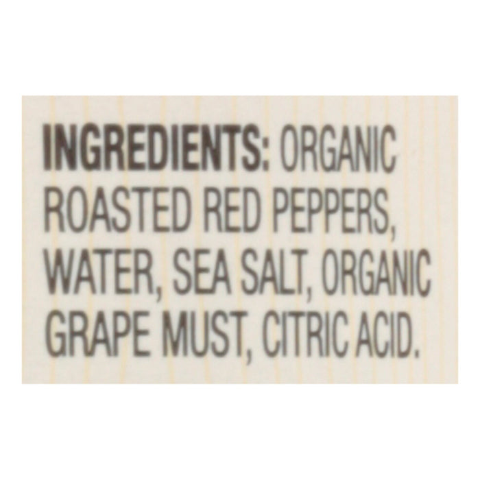 Woodstock Roasted Red Peppers, Organic, 12-16 oz  (Pack of 12)