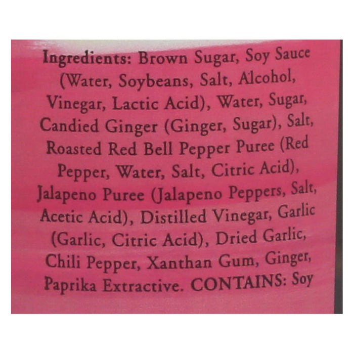 The Ginger People Teriyaki Spicy Sauce - 12 x 12.7 Fl Oz - Pack of 12 - Natural & Flavorful Marinade