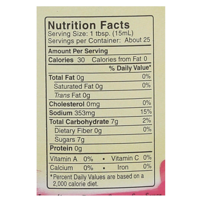 The Ginger People Teriyaki Spicy Sauce - 12 x 12.7 Fl Oz - Pack of 12 - Natural & Flavorful Marinade