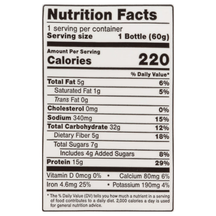 Oats Overnight Maple Brown Sugar Protein Oatmeal, Pack of 10 - 2.1 Oz