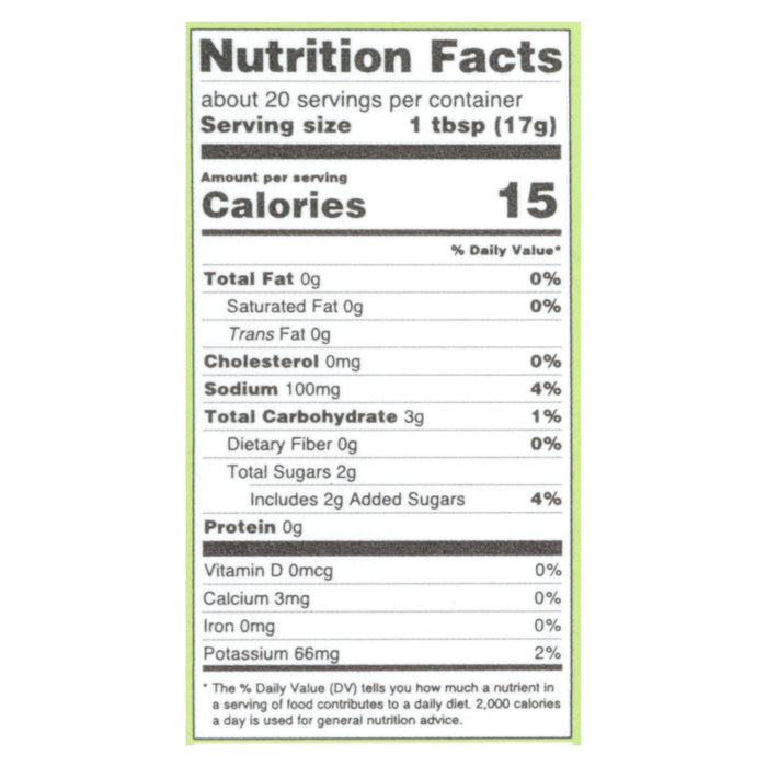 The Foraging Fox Spicy Ketchup Organic - 9.6 Oz (Pack of 6) - Gluten-Free Gourmet Condiment