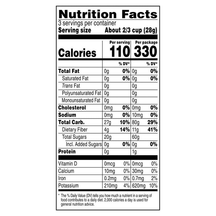 Bare Fruit Fuji Red Apple Chips, 12-3 Oz. Bags