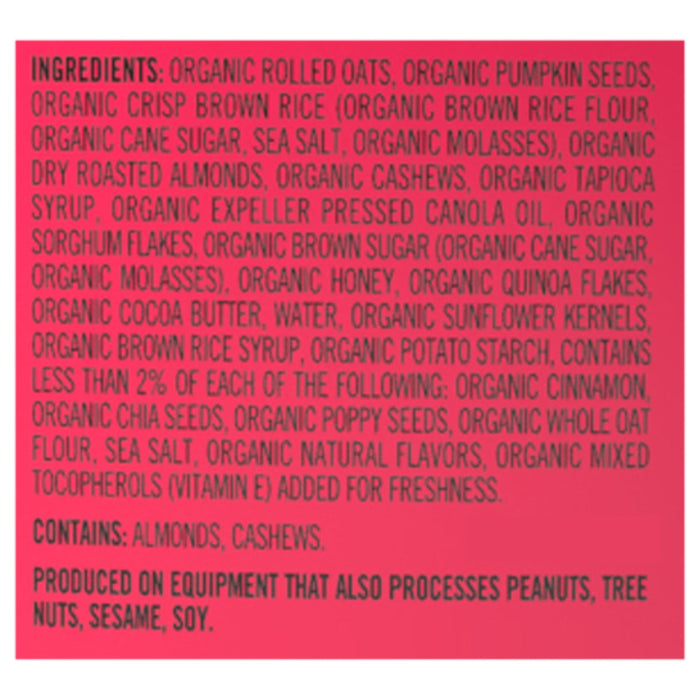 Dave's Killer Bread Crnchy Bites Organic Cinnamon Roll - Pack of 6 (7.2 oz Bags)