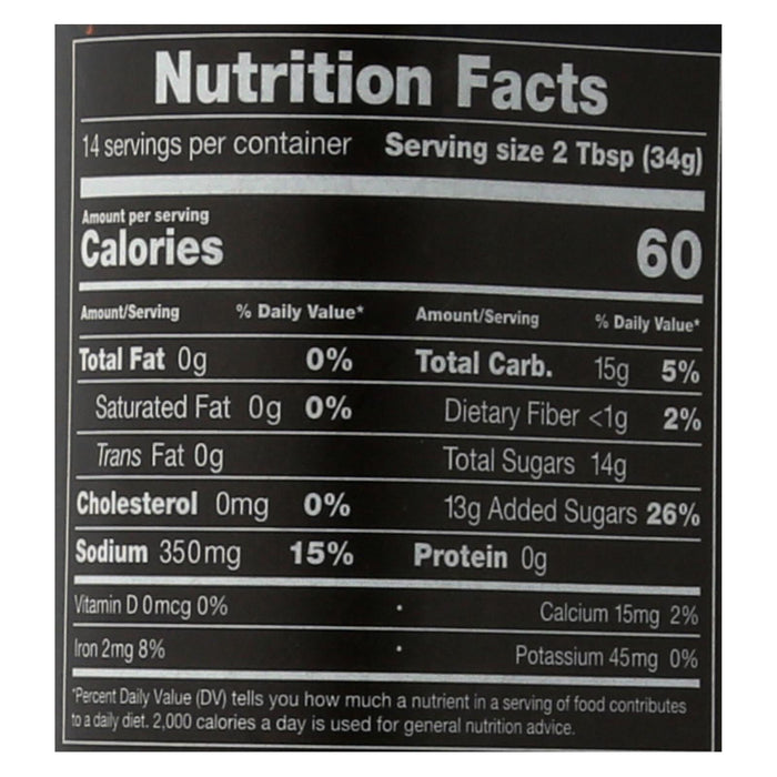 Rufus Teague Touch O'Heat BBQ Sauce - Pack of 6 (16 Oz ) - Spicy & Flavorful