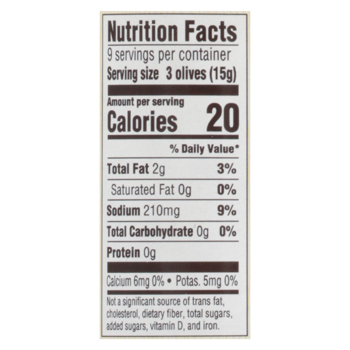 Woodstock Garlic Stuffed Olives, 8.5 oz  (Pack of 12)