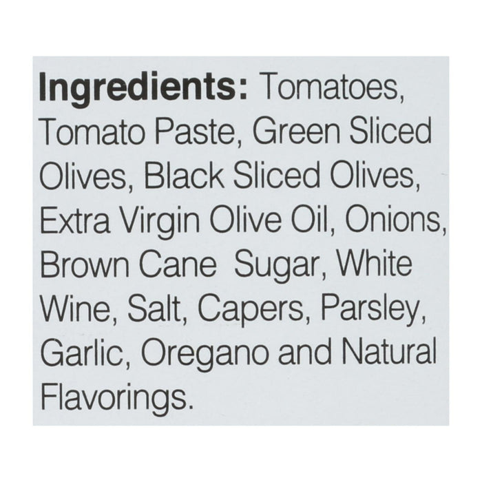 Cucina & Amore Puttanesca Pasta Sauce - 16.8 Oz - Pack of 6 - Authentic Italian Flavor